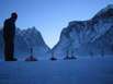 Eisstockschießen im Wintersport-Urlaub