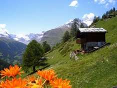 Idyllische Landschaft bei Himmelberg